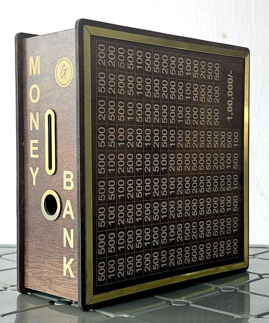 Money Bank for Kids & Adults – Cute Piggy Bank for Saving Small Amounts, Builds Big Habits, Plastic Coin Box