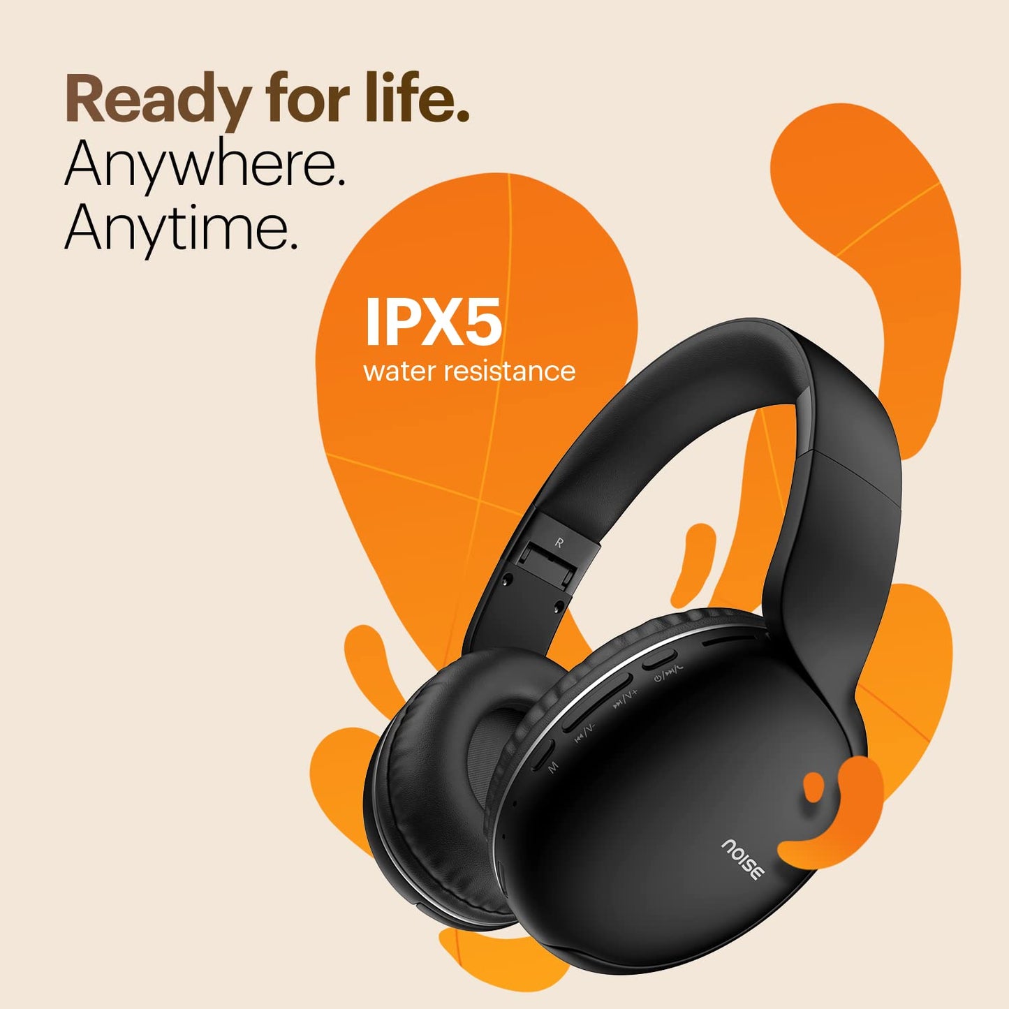 Noise 2 Wireless Headphones – High Bass, Noise Cancellation, Bluetooth 5.3, 40H Playtime