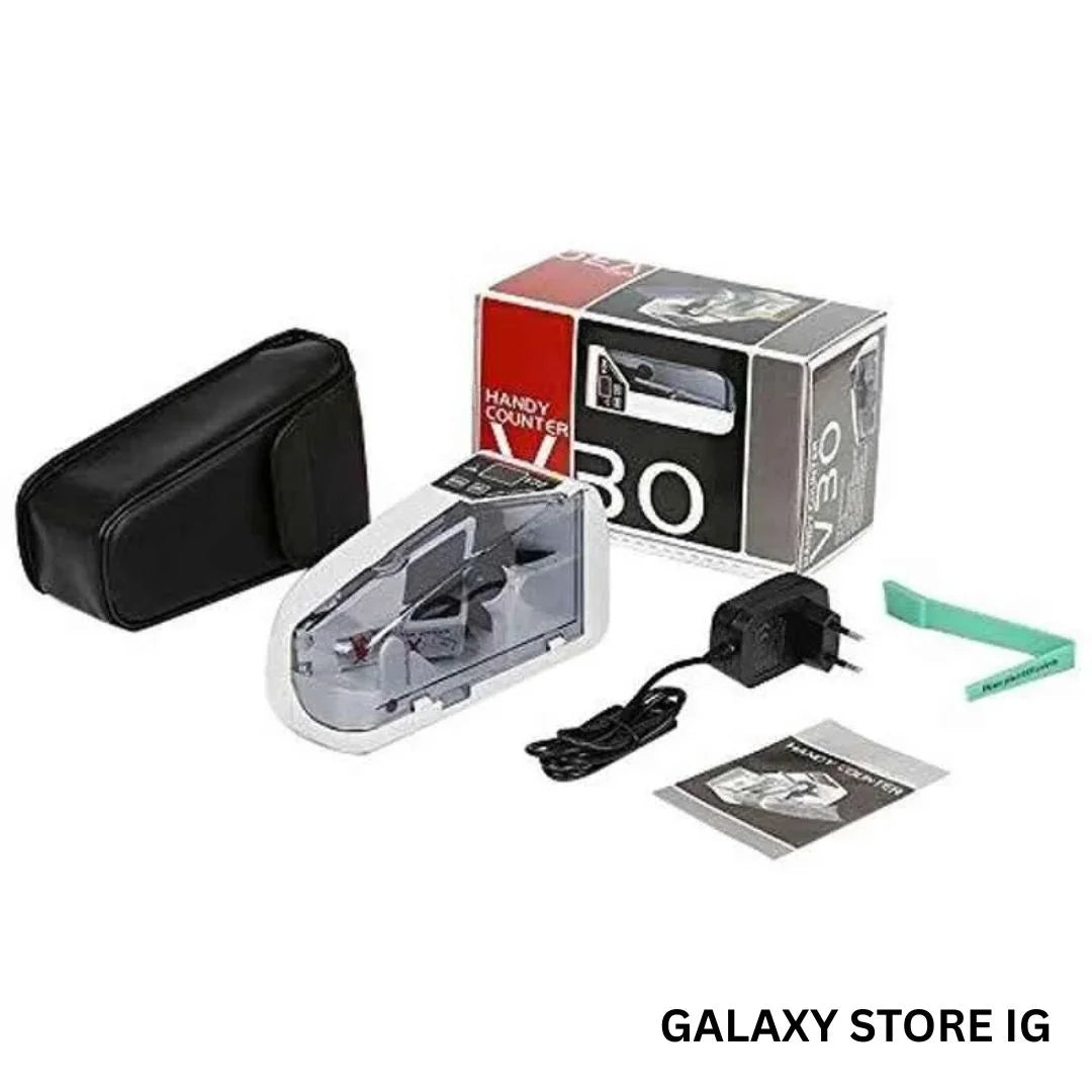 Mini Note Counting Machine – 600 Notes/Min, Portable, Battery/AC Powered, LED Display