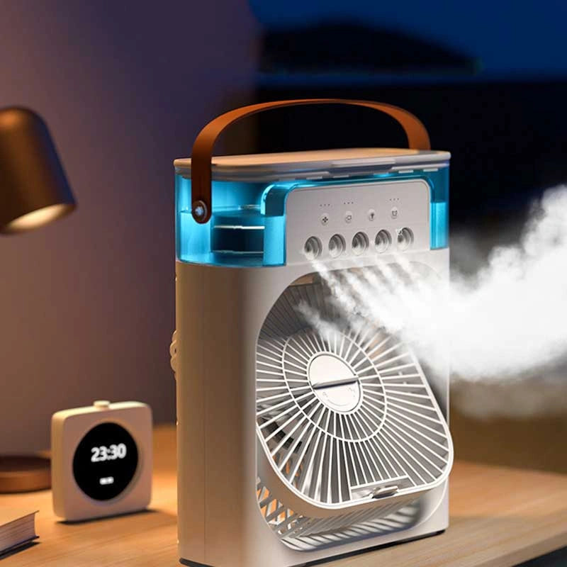 Mini Air Cooler – 3-in-1 Portable Air Conditioner for Room & Office, USB Powered, Personal Cooling Fan