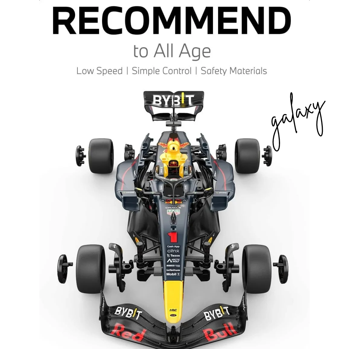 Oracle Red Bull Racing RB19 F1 RC Assembly Kit | 1:16 Scale