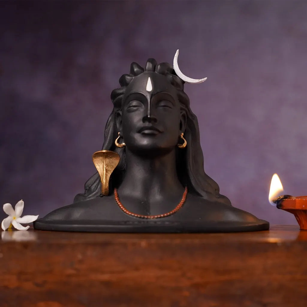 Adiyogi Murti – Sacred Shiva Statue for Home & Office | Divine Energy, Spiritual Decor, Meditation Idol