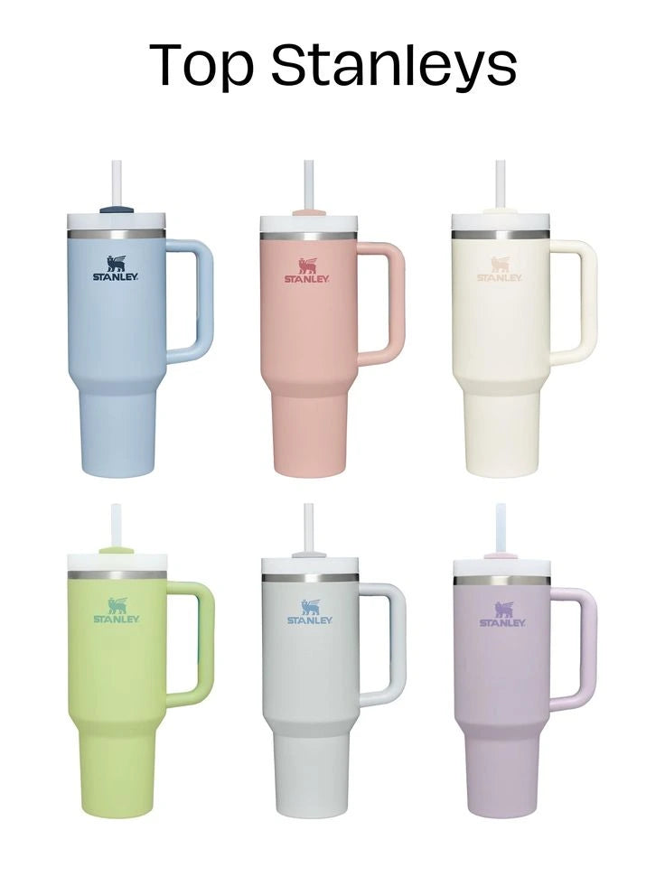 Stanley Quencher H2.0 FlowState™ Tumbler – 40oz, Stainless Steel, Insulated, Leak-Resistant, BPA-Free