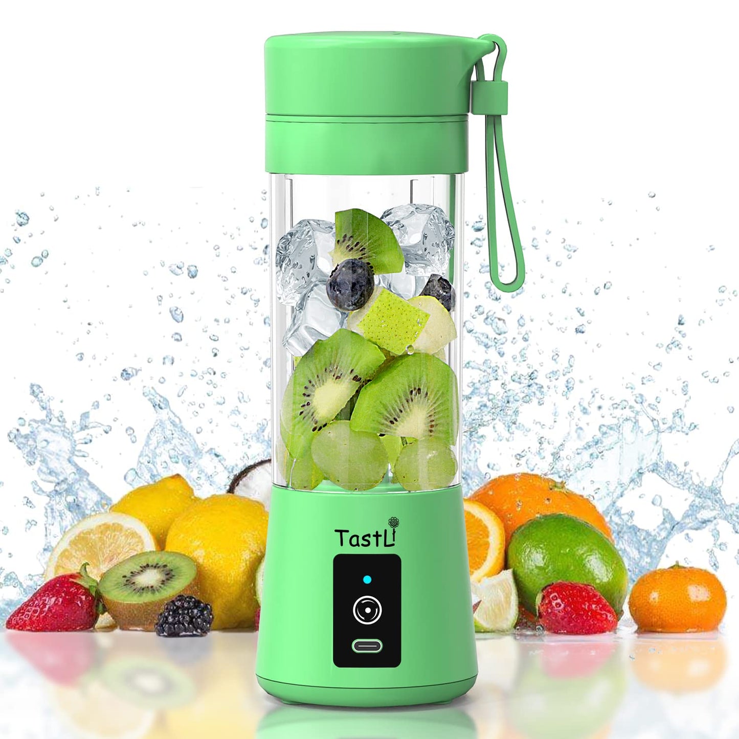 Portable Juicer Bottle – Rechargeable, USB Blender for Smoothies, Shakes & Juices | Travel-Friendly & BPA-Free