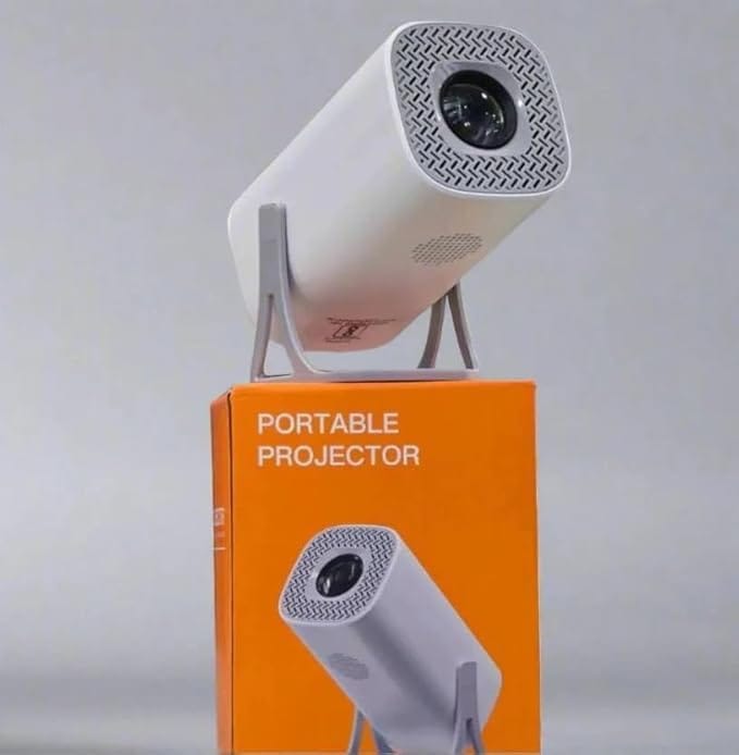 S40 HD Smart Portable Projector | 3500 Lumens, 180° Rotation & Compact Design