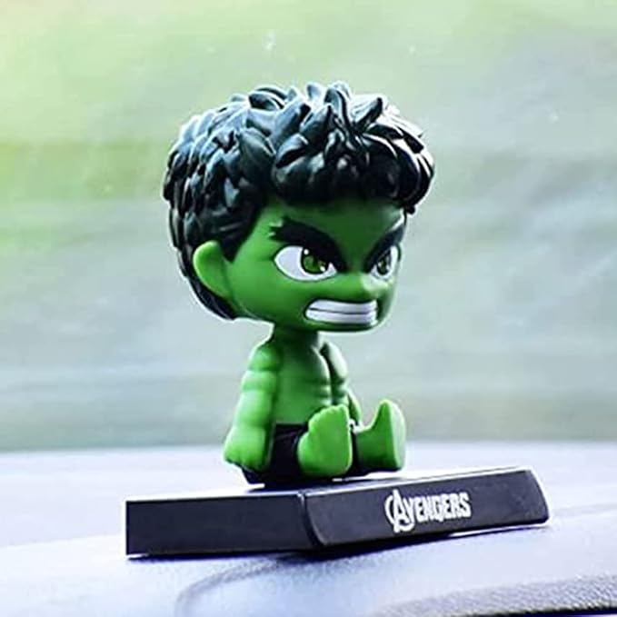 💥 Hulk Bobblehead Toy – Fun & Collectible Dashboard Figure for Hulk Fans!