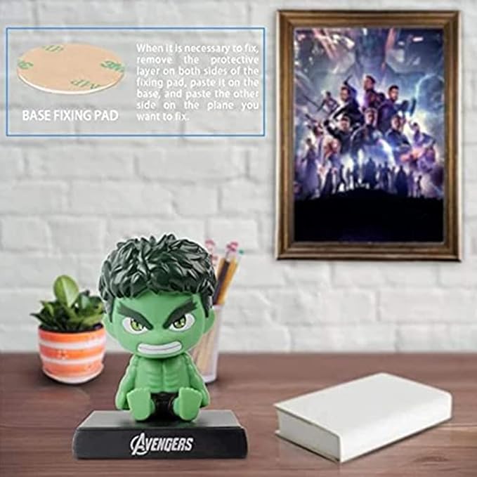 💥 Hulk Bobblehead Toy – Fun & Collectible Dashboard Figure for Hulk Fans!