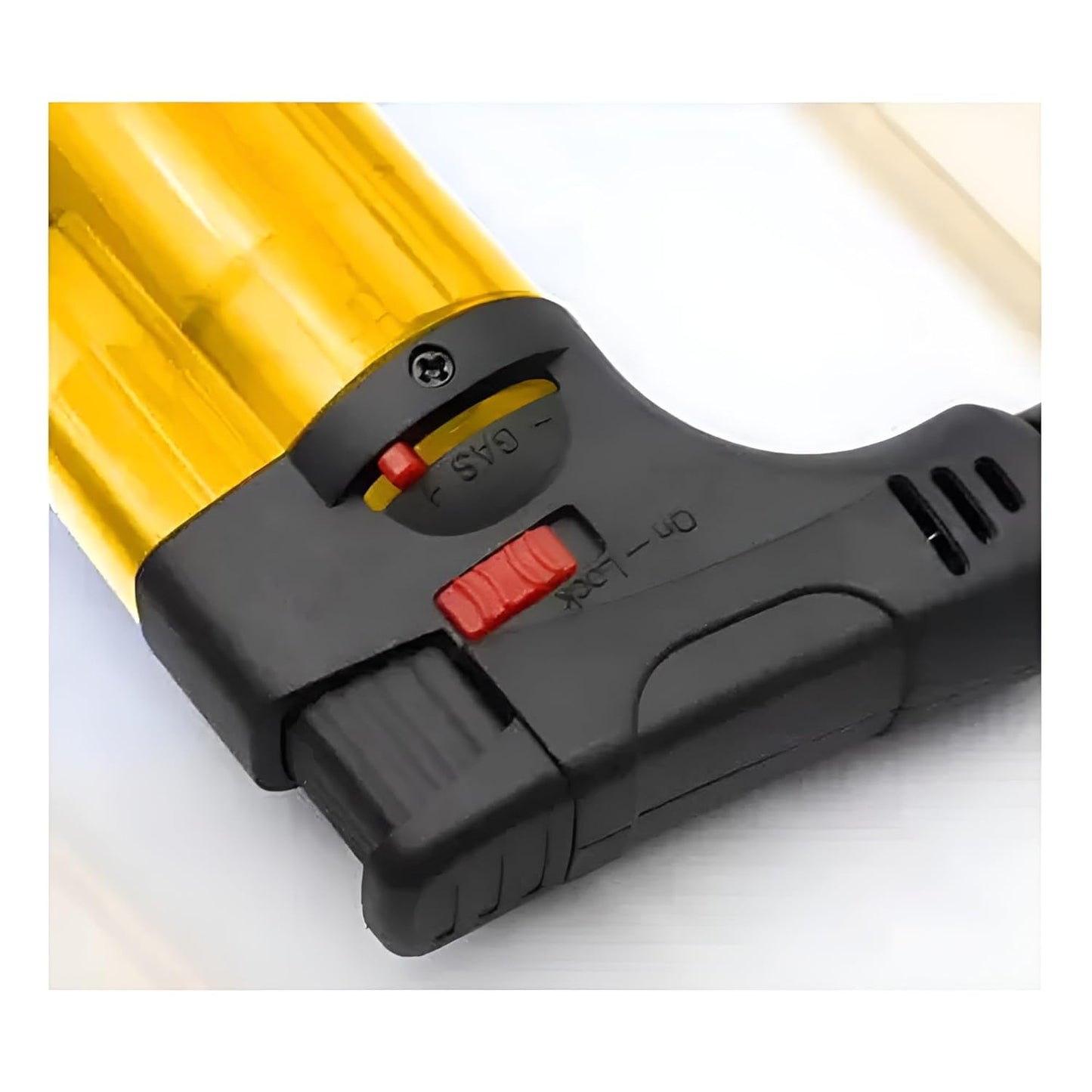 Jumbo High Jet Flame Lighter – Refillable Butane Torch, Windproof & Adjustable Flame for Outdoor & Kitchen Use