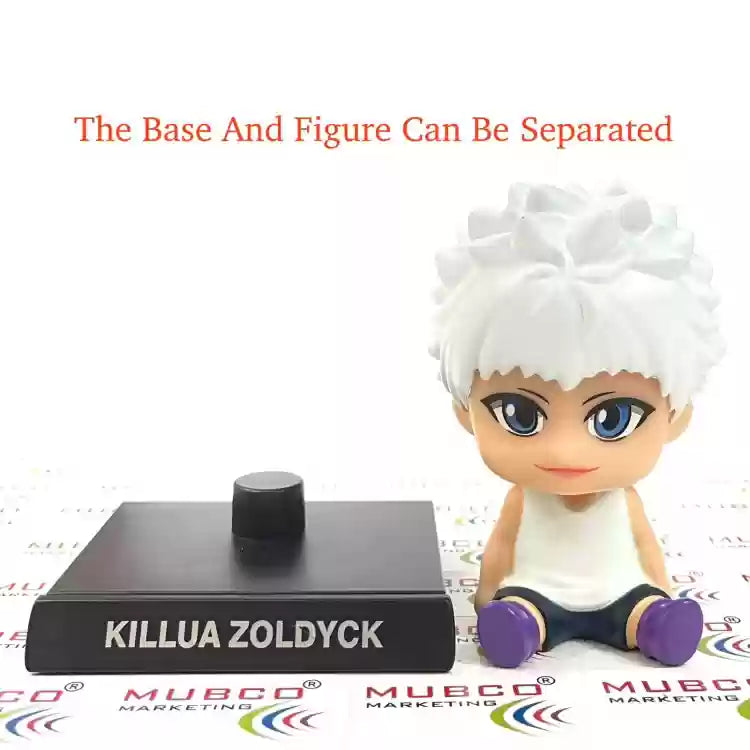 ⚡ Killua Zoldyck Bobblehead Toy – Anime Collectible for Fans!