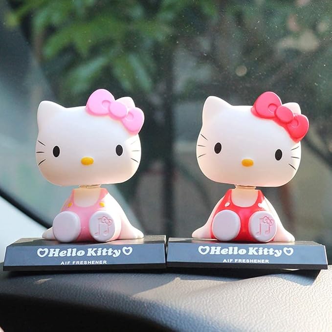 🎀 Hello Kitty Bobblehead Toy – Cute Collectible for Car & Desk!