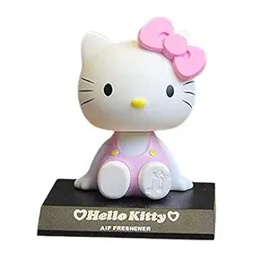🎀 Hello Kitty Bobblehead Toy – Cute Collectible for Car & Desk!