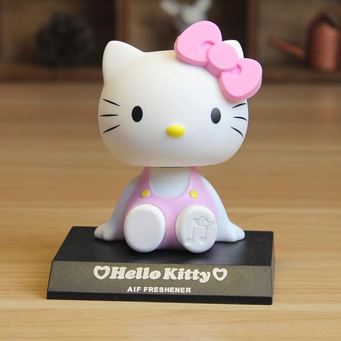 🎀 Hello Kitty Bobblehead Toy – Cute Collectible for Car & Desk!