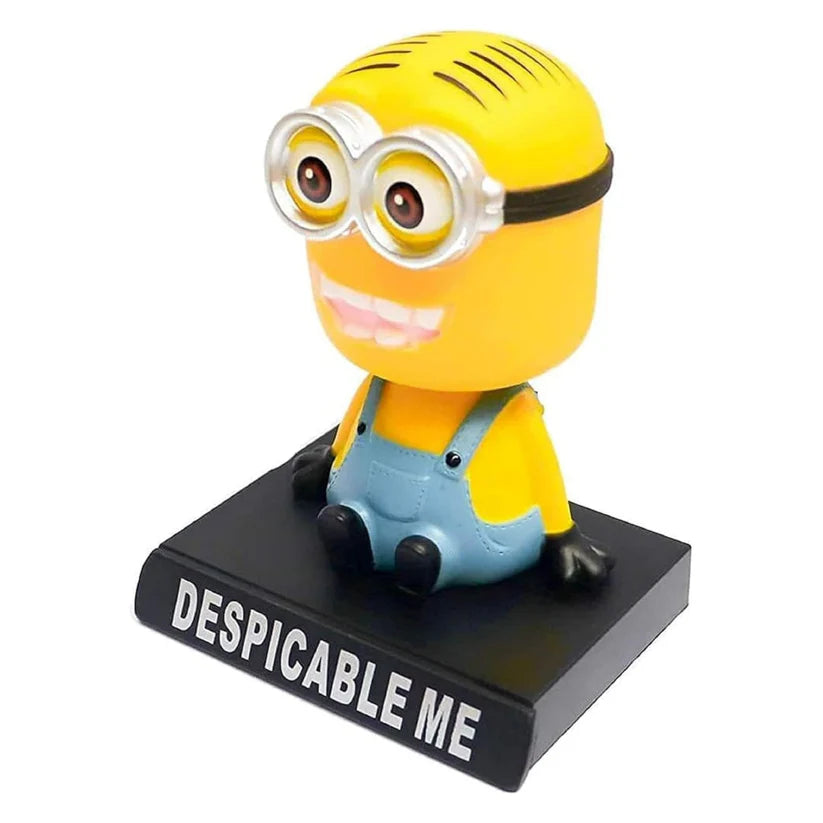 🟡 Despicable Me Bobblehead Toy – Fun Minion Dashboard & Desk Decor!
