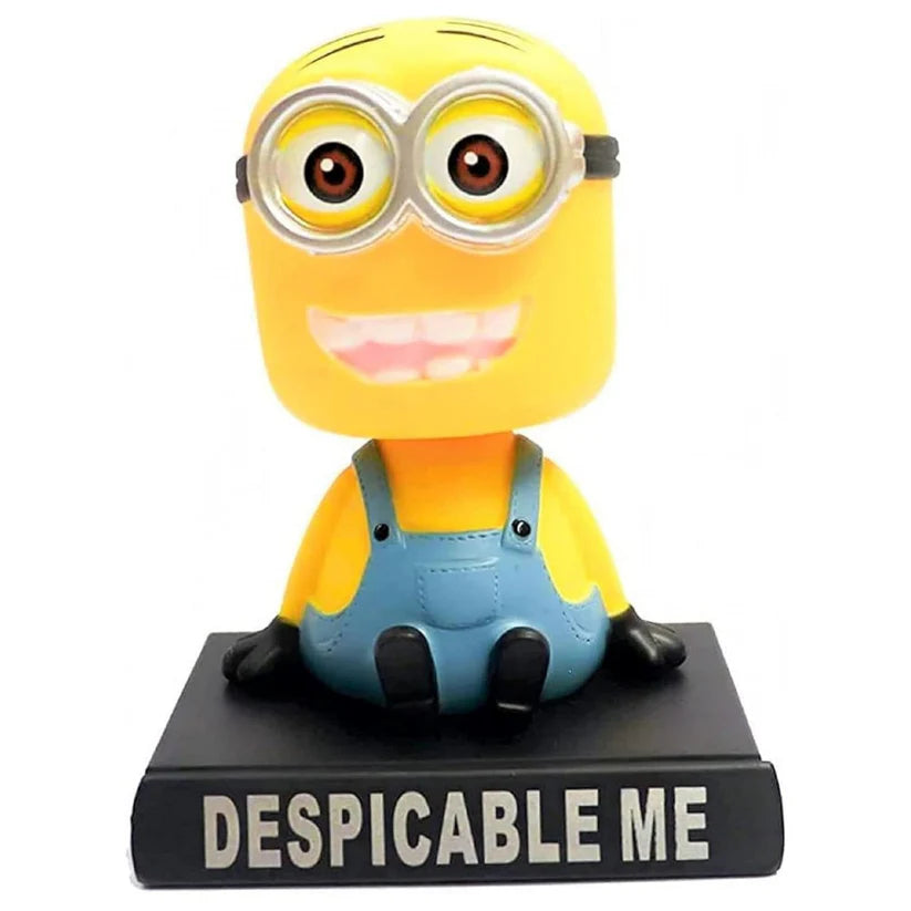 🟡 Despicable Me Bobblehead Toy – Fun Minion Dashboard & Desk Decor!