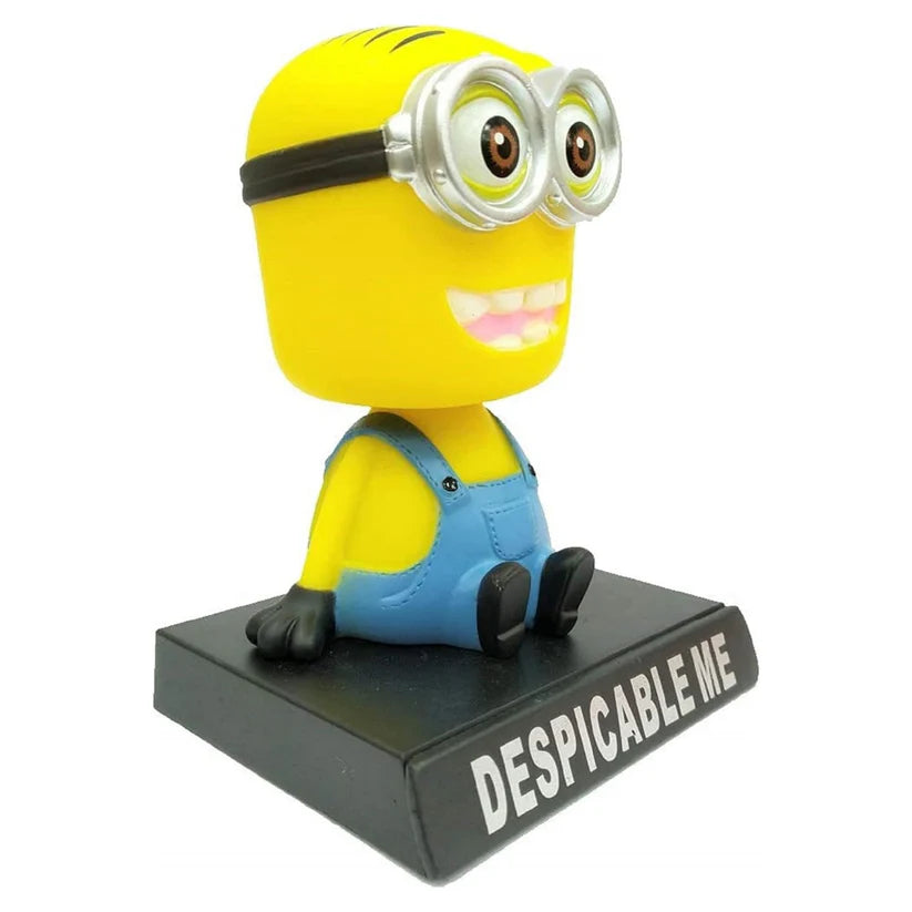 🟡 Despicable Me Bobblehead Toy – Fun Minion Dashboard & Desk Decor!