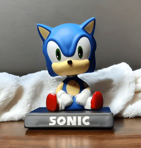 💨 Sonic the Hedgehog Bobblehead Toy – Speed into Fun!