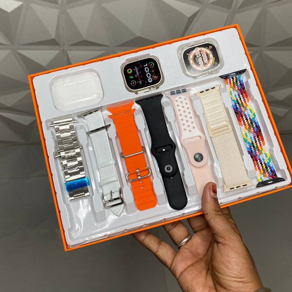 Ultra Watch 10-in-1 – Smartwatch with Fitness Tracker, Heart Rate Monitor, GPS, & Waterproof Design