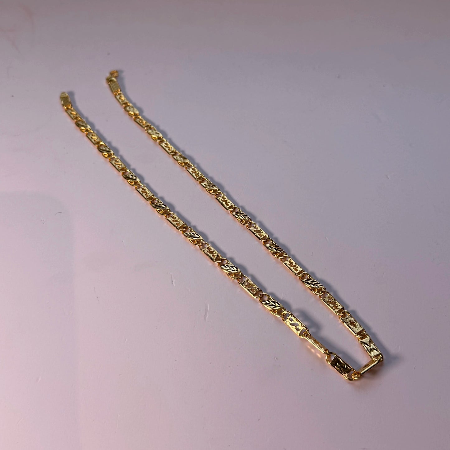 Men's 1 Gram Gold Plated Nawabi Chain | Royal Design | Lightweight & Elegant Daily Wear Jewelry