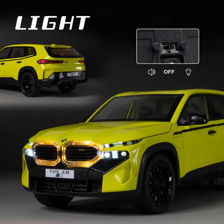 BMW XM Scale Model – 1:18 Diecast Collectible Car with Realistic Detailing & Premium Finish