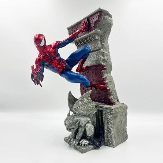 Spider Hero Wall Action Figure | 3D Wall Climbing Superhero Figurine for Room Decor