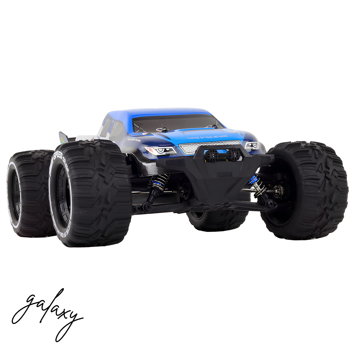 Rabbits RC Off-Road Car 4WD | 2.4G Remote Control | LED Lights | Blue