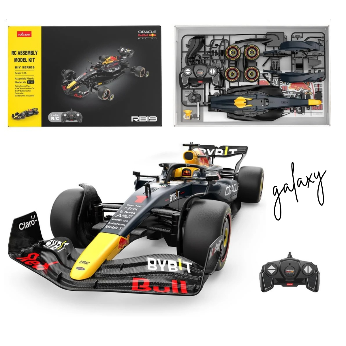Oracle Red Bull Racing RB19 F1 RC Assembly Kit | 1:16 Scale