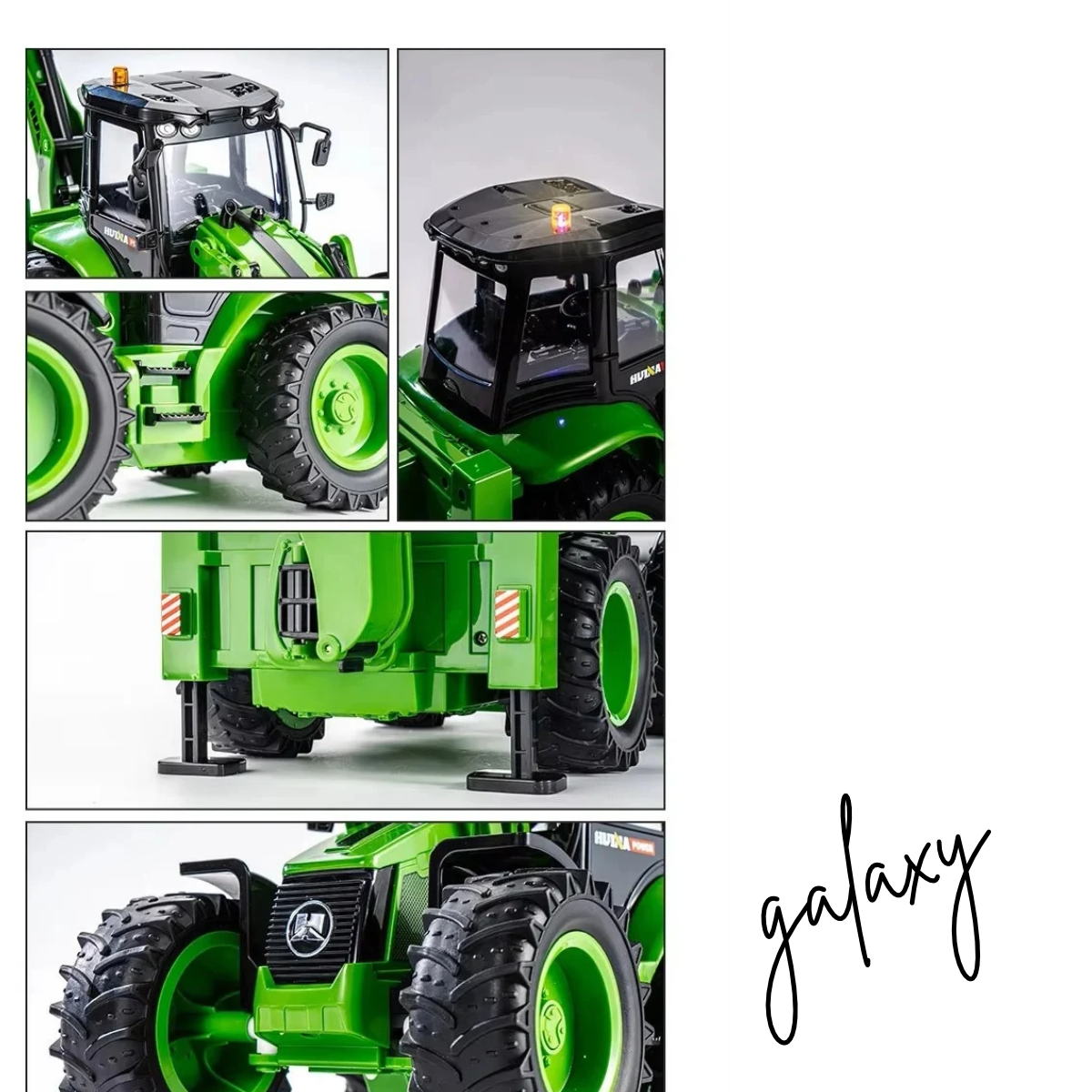 Huina 1579 RC Backhoe Loader | 1:14 Scale | 9-Channel