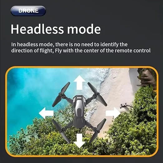 J2 Foldable Dual Camera Drone with 360° Obstacle Avoidance – 4K HD Aerial Photography Quadcopter