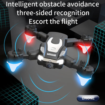 J2 Foldable Dual Camera Drone with 360° Obstacle Avoidance – 4K HD Aerial Photography Quadcopter