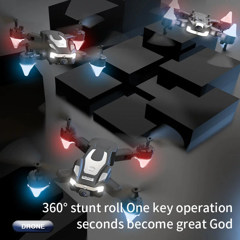 J2 Foldable Dual Camera Drone with 360° Obstacle Avoidance – 4K HD Aerial Photography Quadcopter