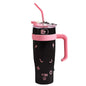 Black Stanley Tumbler – Leak-Proof, Stainless Steel, Double-Wall Insulated, Travel-Friendly Flask Mug