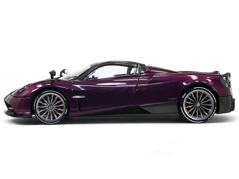 Pagani Huayra Roadster Purple Diecast Model Car – Premium 1:18 Scale Collectible Supercar