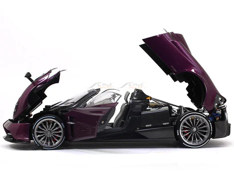 Pagani Huayra Roadster Purple Diecast Model Car – Premium 1:18 Scale Collectible Supercar