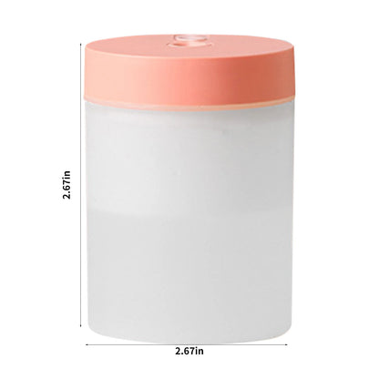 Humidifier for Bedroom – 200ML Car SD11 Mini USB Colorful Cup Humidifier, Silent, Portable & Air Purifier