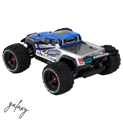 Rabbits RC Off-Road Car 4WD | 2.4G Remote Control | LED Lights | Blue