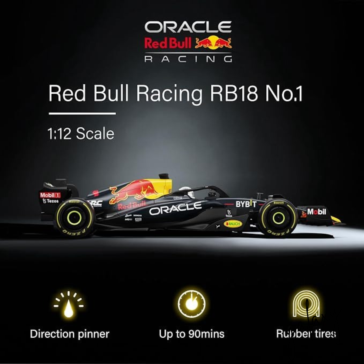 Oracle Red Bull Racing F1 RC Car | 2.4 GHz Remote Control