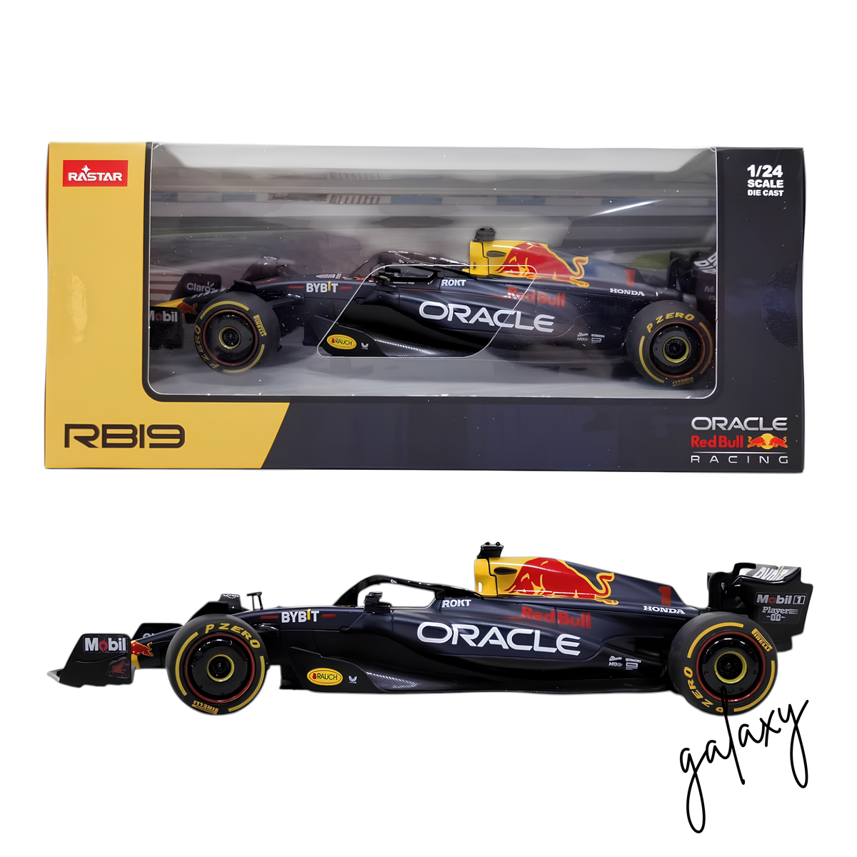 F1 RB19 Oracle Racing 1:24 Scale Diecast Model Car | Premium Collector's Edition