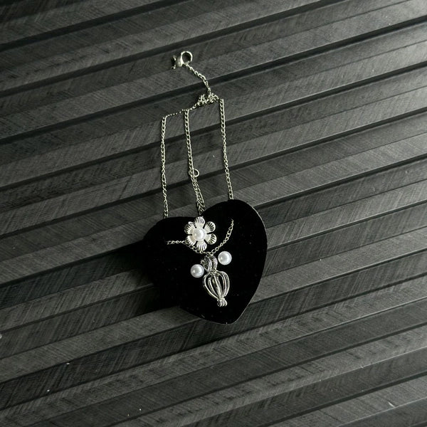 Love Pearl Wish Necklace Gift Set – Romantic Gift Jewelry with Real Pearl Inside OysterLove Pearl Wish Necklace Gift Set – Romantic Gift Jewelry with Real Pearl Inside Oyster