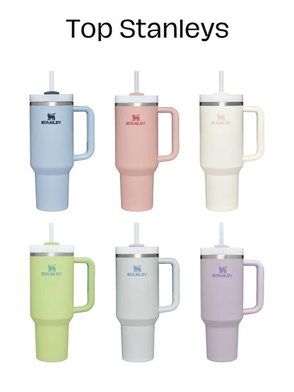 Stanley Quencher H2.0 FlowState™ Tumbler – 40oz, Stainless Steel, Insulated, Leak-Resistant, BPA-Free