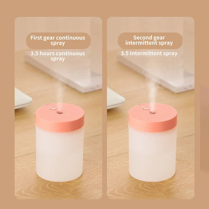 Humidifier for Bedroom – 200ML Car SD11 Mini USB Colorful Cup Humidifier, Silent, Portable & Air Purifier