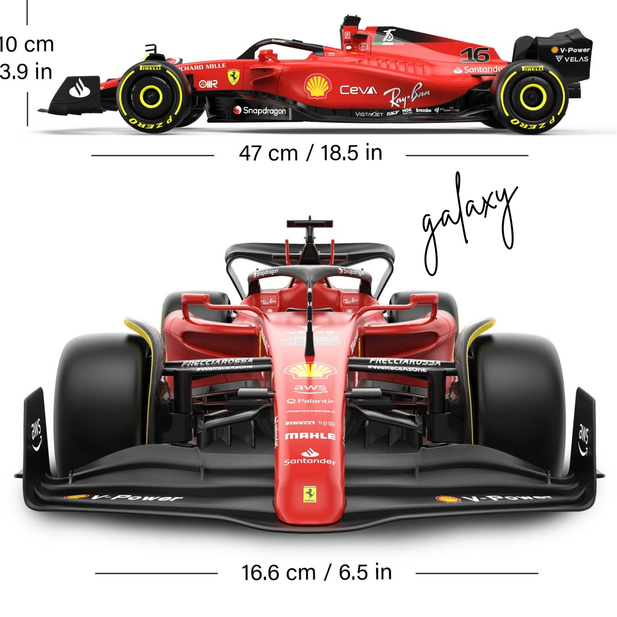 Ferrari F1-75 RC Car | 1:12 Scale | 2.4 GHz