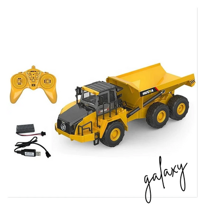 Huina 1553 RC Articulated Dump Truck | 11-Channel | 2.4 GHz