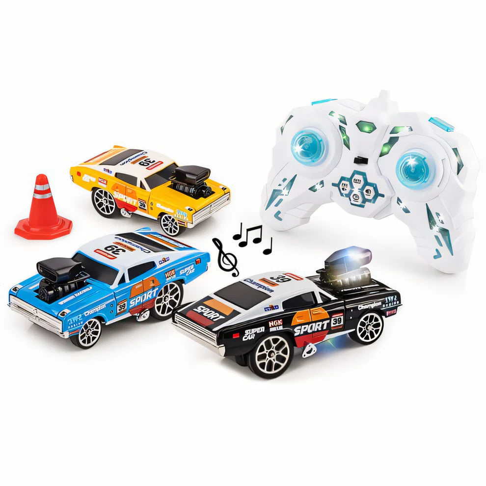 Alloy Remote Control Metal Drift Car | 1:64 Scale | Mini High-Speed Racer