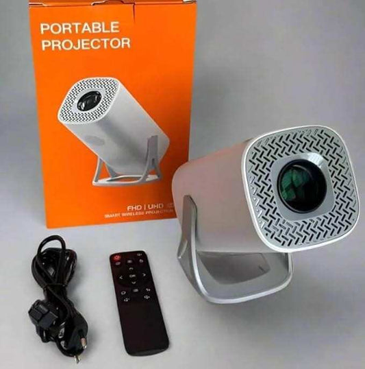S40 HD Smart Portable Projector | 3500 Lumens, 180° Rotation & Compact Design