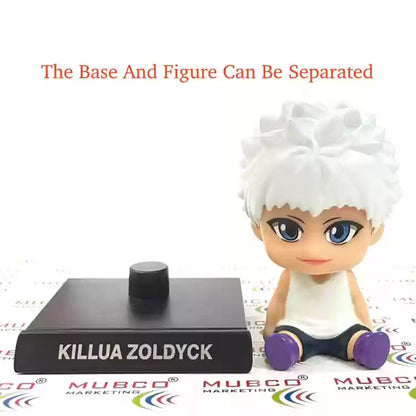 ⚡ Killua Zoldyck Bobblehead Toy – Anime Collectible for Fans!
