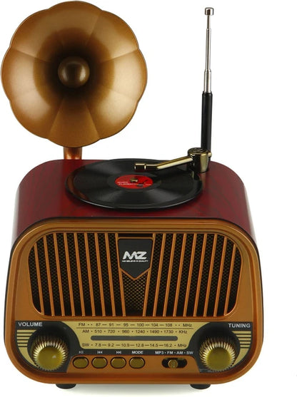 Retro Radio Speaker – Vintage Old Radio Style Bluetooth Speaker with Classic Design & Clear Sound