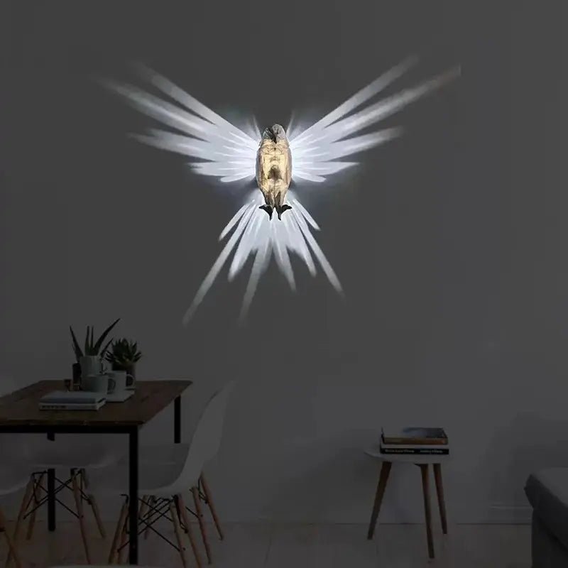 Majestic Eagle Wall Lamp – Art Deco Wall Light | Elegant Home & Office Decor - GALAXY STORE