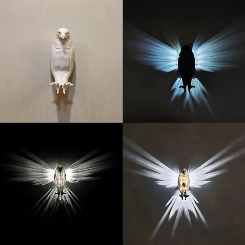 Majestic Eagle Wall Lamp – Art Deco Wall Light | Elegant Home & Office Decor - GALAXY STORE