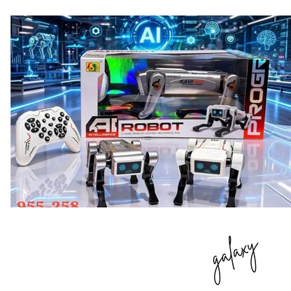 Programmable RC Robot Dog | 2.4 GHz | LED Eyes & Sound