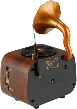 Retro Radio Speaker – Vintage Old Radio Style Bluetooth Speaker with Classic Design & Clear Sound